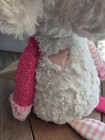 Aurora Purely Luxe Soft Long Leg Puppy Dog Plush Stuffed Animal White Pink 19 