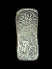   india     Ancient Gandhara Janapada Authentic Old 600 B c Silver Coin Bent Bar 