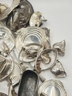 Vintage 672 Grams Scrap Sterling Silver Lot Candle Holders  lunt Knives   Ect 