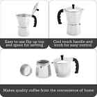 3 Cups Stove Pot Espresso Cuban Moka Coffee Maker Cafetera Cubana Italiana