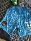 Houston Dynamo Game Used Worn Mls Soccer Jersey Shorts Adidas Size M Goalkeeper