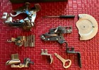 Vintage Singer Model Sewing Machine Attachments Box Kit Parts Papers
