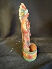 Vintage 10 5  Indian Chief Cigar Store Carnival Arcade Chalkware Chalk Statue