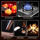 5 Pcs Multi-purpose Bbq Lighter For Butane Kitchen Stove Fireplace Grill Candle