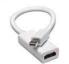 White Thunderbolt Mini Displayport Dp To Hdmi - High Speed Cable Adapter W  Hdmi