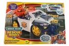 2002 Rescue Heroes Police Cruiser Voice Tech - Fisher Price - Vintage - New 