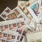 Unused Lot Of 589 Us Postage Stamps  126 49 Face Value 2c-34c