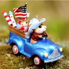 Wee Forest Folk Limited Edition Figurine M-270d6 - Patriotic Pickup