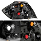 Fits 2007-2012 Altima Sedan Black Tail Lights Replacement Pair Left right  07-12