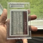 Mario Andretti Signature Card Autograph Beckett Authentic          Racing Legend