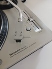 Technics Sl-1200mk3d Silver Direct Drive Dj Turntable W  Shure M44g Tested Works