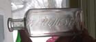 Winchester Gun Cleaner Bottle Hand Blown 4 3 4  Early 1900 Privy Dug