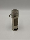 Vintage Metal Match Safe Holder With Striker  Made In Hong Kong