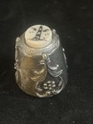 Pewter Lighthouse Thimble Vintage