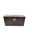 Antique 1890s Willcox   Gibbs Chainstitch Machine Wood Carrying Case Only Wilcox
