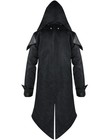 Medieval Renaissance Costume For Men Vampire Viking Trench Steampunk Gothic Coat