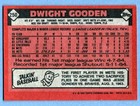 Dwight Doc Gooden Signed Autographed 1986 Topps  250 Lscm Coa New York Mets