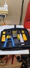 Network Tool Kit With Crimper  Stripper  Punch Down Tool  Cable Tester