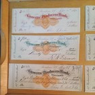 1875 Grocers And Producers Providence Bank Check Lot