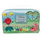 Loungefly Disney Alice In Wonderland Chibi Characters Zipper Wallet Exclusive