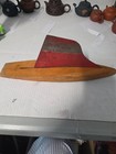 Vintage 1930s-1940s Jacrim Keystone Wooden Pond Sailboat Hull - Restorer Special