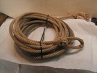 Vintage Old Retired Cowboy Lariat Lasso Rope Western Wall Home Decor 34  10  3 8