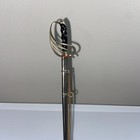 Vintage Sword Letter Opener With Scabbard Signed Germany 9 5  Length