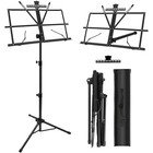 Adjustable Music Stand Portable Tripod Music Holder Folding Sheet Music Stand Us