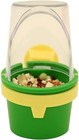 Clear Plastic Medium Bird Feeder   Water Cup - Ideal For Cockatiels   Parrots