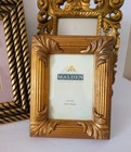 Vintage Ornate Picture Frames Victorian Gold Wood Scroll Gallery Wall Lot Of 4