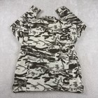 Columbia Mens Snow Camo Heavy Wool Gallatin Button Jacket Sz Xl Hunting Shacket