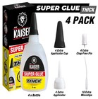Der Kaiser Thick Ca Super Glue     4 Pack  8 Oz      Industrial Adhesive For Repair