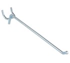 Lot Of 100 8  Long Chrome Peg Hooks For 1 4  Pegboard U Shaped Mounting Hook