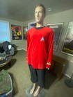 Star Trek Tos Red Velour Uniform Murraymousie Custom Tunic Pants Engineering