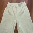 Vtg 60s 70s Bell Bottom Pants Womens 28 X 27 Wide Leg Gaucho Polyester Disco