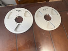 Vintage Sony R-11a Metal Take Up Reel 10 5  X 1 4  Tape Very Nice Condition Pair
