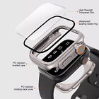  Case For Apple Watch Series 10 42 46mm Tempered Glass Screen Protector Pc Cover