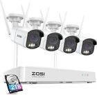 Zosi 8ch Nvr Wireless Security Wifi Ip Camera 4mp 2 5k Outdoor Cctv System 2tb