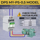 Single To 3 Phase Converter use 0 25hp 0 2kw 0 75a Motor 200-240v Only my-ps-0 5