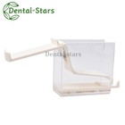 Dental Cotton Roll Holder Plastic Press Type Dispenser Storage Placing Box White