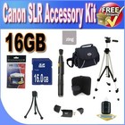 Digital Slr Camera 16gb Sdhc Deluxe Accessory Saver Kit 