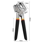 12  Stud Crimper High-carbon Steel Keel Forceps Punch Lock Dry Wall Hand Tool  