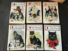 Vtg Antique 1897 Parker Brothers Salem Black Cat Fortune Telling Game   Complete