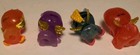 Hatchimals Colleggtibles Lot Of 4 With Rare Gold Wings Translucent