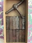 Letterpress Challenge Quoins  - 15 Pairs Of Wedge-style Quoins With Key