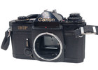 Canon Ef 35mm Slr Film Camera Body Fd Mount Black Japan Vintage