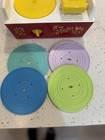 Vtg Fisher Price 1970 s Wind Up Music Box Record Player W 4 Records Working 