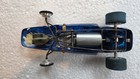 Vintage 1 24 Scale Slot Car Blue Ford  99 Brass Wire Chassis 1960s Racer