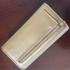 4 West 33 Vintage Ladies Wallet   Checkbook Jute brown