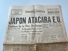 Panama American Newspaper June 4  1945 Spanish english Wwii Japan Balloon Attack